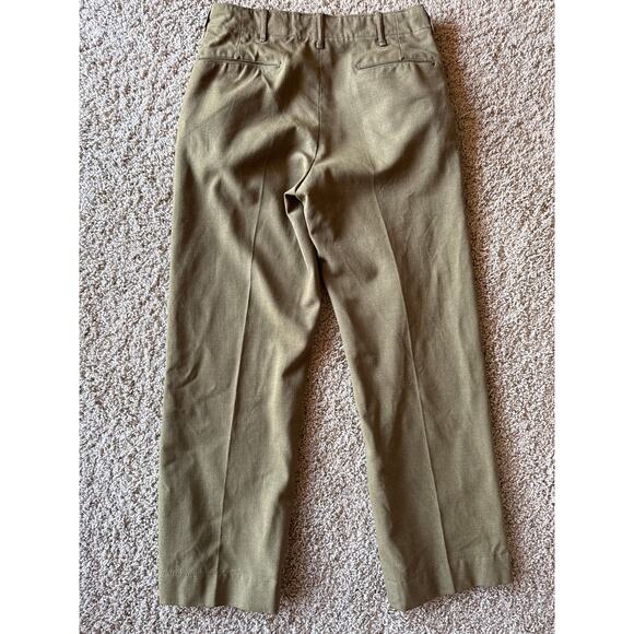 Vintage Military W79261 Stamped Olive Green OG 31x32 Fatigue Pants - Picture 4 of 8